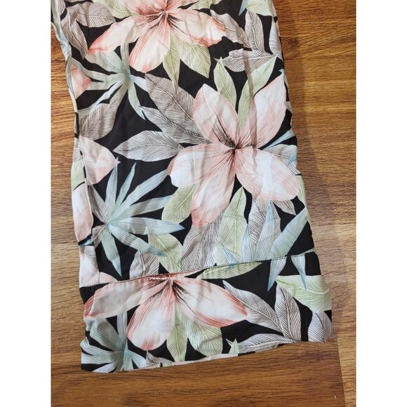 Kahala pants size 8 Tropical Hawaiian print Rayon - Picture 2 of 5